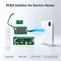 Carte de contrôle de chauffage intelligent pour maison connectée, assemblage PCBA, personnalisable OEM ODM