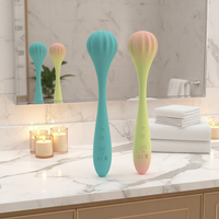 Vibrateur double tête entièrement recouvert, flexible, étanche IPX6, écologique, pour massage érotique féminin et plaisir personnel sans effets secondaires