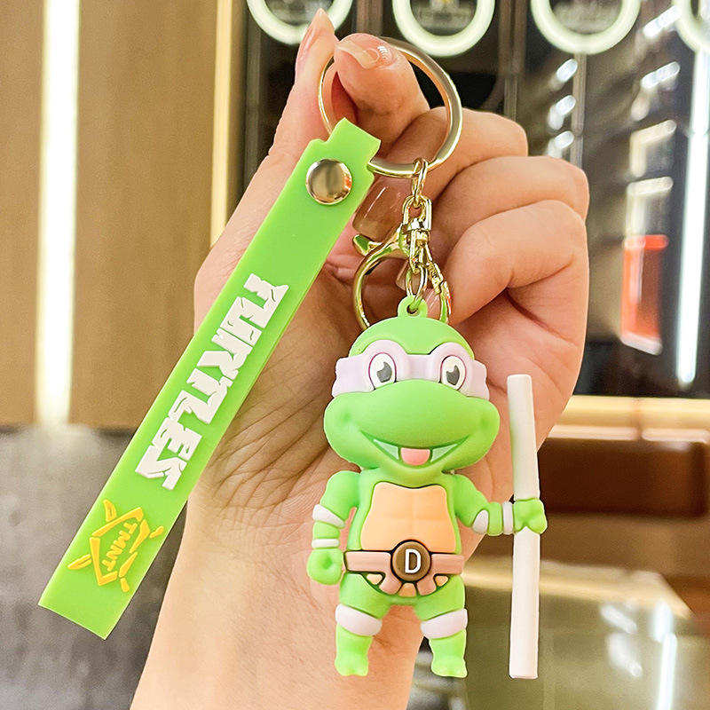 Tortue porte-clés ii-blanc donatello