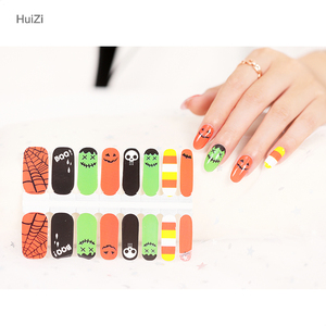 Proveedor <span class=keywords><strong>de</strong></span> Uñas <span class=keywords><strong>de</strong></span> la Fábrica Huizi, Arte <span class=keywords><strong>de</strong></span> Uñas <span class=keywords><strong>de</strong></span> <span class=keywords><strong>Halloween</strong></span>, Adhesivos Personalizados para Uñas con Esmalte Real - Product Image 4