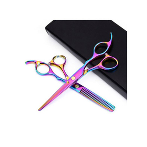 Boîte de rangement en plastique avec poignée, étui de marque privée pour stylistes coréens, 1 pièce, pour salon de coiffure, ciseaux à sourcils et ciseaux à cheveux - Product Image 1