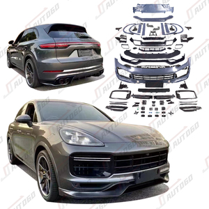 Kit carrozzeria di rimontaggio di fabbrica per <span class=keywords><strong>Porsche</strong></span> <span class=keywords><strong>Cayenne</strong></span> <span class=keywords><strong>S</strong></span> 9 y0.1 2018-2023 2.9T 3.0T aggiornamento allo Spoiler <span class=keywords><strong>Turbo</strong></span> GT TKT Aerokit diffusore di labbra - Product Image 1