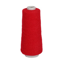 Nueva moda 100% Crystal Bright Nylon 0,3 cm 0,5 cm 0,7 cm 0,9 cm Curl Hair Alpaca Like Feather Fancy Yarn