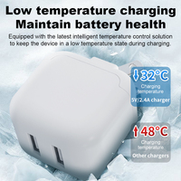Chargeur rapide pour téléphone portable double USB direct d'usine pour iPhone Android Chargeur rapide pour téléphone portable USB