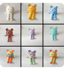 Porte-clés imprimé en 3D de haute qualité, raquette de pickleball officielle, durable, nid d'abeilles, taille parfaite pour un cadeau, souvenir d'équipe - Product Image 2