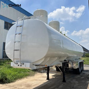 42cbm Aluminium Spuitbus Tanker Oplegger Voor Het <span class=keywords><strong>Transport</strong></span> Van Chemische Vloeibare Brandbare Dieselolie Benzine - Product Image 3