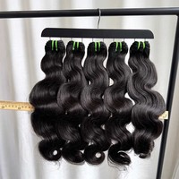 Grossiste de mèches de cheveux humains vierges bruts non traités, alignées aux cuticules, extensions de cheveux humains brésiliens de type Mink