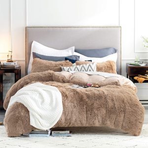 white <strong>fluffy</strong> fur <strong>duvet</strong> <strong>cover</strong> - Product Image 3