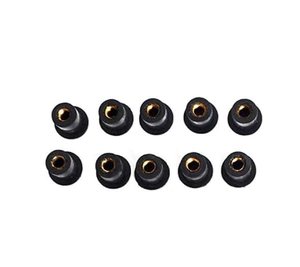 Black Plastic Round Head <b>Screw</b> Caps 12mm Cap Diameter Metric Thread Standard Finish - Product Image 4