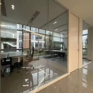 Vách ngăn kính văn phòng & Vách ngăn phòng tối giản-Hệ thống phân vùng rõ ràng cho bộ phận không gian làm việc, kính thương mại OEM - Product Image 4