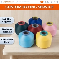 Prix d'usine SCY 3075 Fil recouvert de spandex, polyester DTY haute élasticité pour chaussettes et tricot