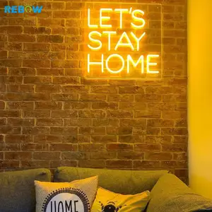 Rebow Drop Verzending Slaapkamer Decoratie Custom Led Neon Letters Nachtlampje Lamp Teken