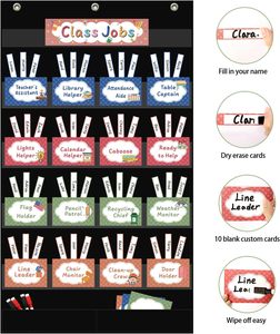 Tablero <span class=keywords><strong>de</strong></span> Clases con Bolsillos y Tarjetas <span class=keywords><strong>para</strong></span> Organización, Gestión <span class=keywords><strong>de</strong></span> Clases, Ayuda Educativa <span class=keywords><strong>para</strong></span> Maestros, Tablero <span class=keywords><strong>de</strong></span> Anuncios <span class=keywords><strong>para</strong></span> Aula Escolar - Product Image 3