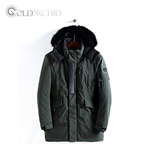 Veste d'hiver à <span class=keywords><strong>capuche</strong></span> en <span class=keywords><strong>fourrure</strong></span> longue et épaisse <span class=keywords><strong>manteau</strong></span> d'hiver vente en gros - Product Image 4