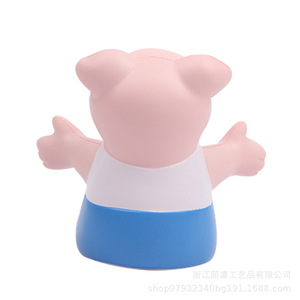 ที่วางโทรศัพท์รูปหมูทำจากโฟม PU แบบตั้งโต๊ะ พกพาสะดวก ของตกแต่ง ของขวัญ - Product Image 3