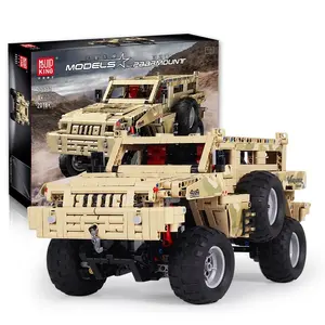 Hottest Selling MOULD KING 13131 MOC Techinc Series Paramount Predator SUV Truck Model Building Blocks Toy