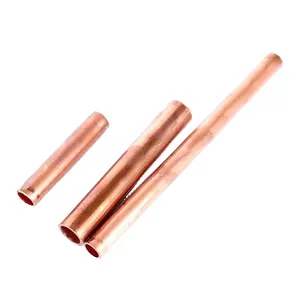 Aquecedor de indução de latão com tubo de cobre personalizado, tubo de cobre Max, tubo de água para soldagem, tubo de cobre