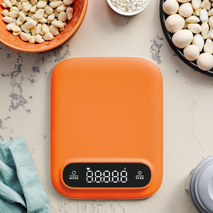 Balance de cuisine numérique électronique portable personnalisée de 5 kg, dispositif de pesage alimentaire intelligent avec division de 1 g pour usage domestique K2 - Product Image 2