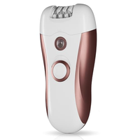 Rasoir électrique pour femmes et hommes, 3 têtes, épilation intime, étanche, rechargeable, prise américaine