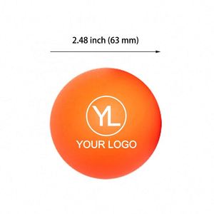 Custom Logo Silicone <b>Massage</b> Stress Relief Hand Therapy <b>Ball</b> for Wellness Events and Promotions - Product Image 2