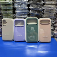 Coques en silicone liquide en gros pour téléphones portables iPhone 17 Air, 17 Pro Max, 17, 11, 12, 13, 14, 15, 16