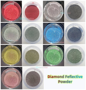 Nhà Máy Giá long lanh Nail nghiền nát kim cương bột sắc tố thủy tinh phản chiếu flash nhỏ nghiền nát bột kim cương cho mỹ phẩm - Product Image 2