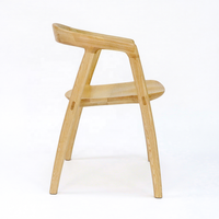 Chaises de salle à manger pliantes en bois massif Lulu de haute qualité, design moderne, meubles durables pour la maison, le bar et l'appartement