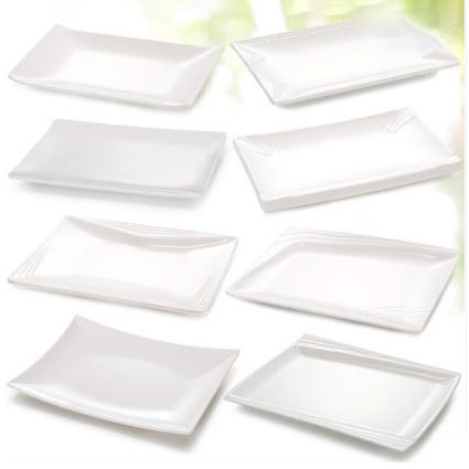 Platos rectangulares de melamina, vajilla de alta calidad, venta al por  mayor