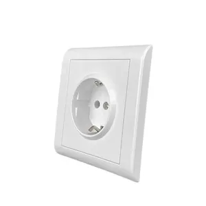 European market hot selling 16A electrical socket wall switch socket with protective cover