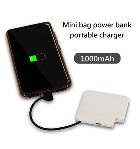 Nueva edad recargable de banco de potencia Mini 1000mAh portátil Diy Powerbank menú de <span class=keywords><strong>Bar</strong></span> - Product Image 3