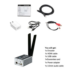 Codificador de Transmisión Portátil de Metal KUNUOMAGIC, H.265/H.264, 4G, 3G, WIFI, Inalámbrico, HD 1080P, RTSP, RTMP, HLS, SRT, HDCP, Garantía de 5 Años - Product Image 6