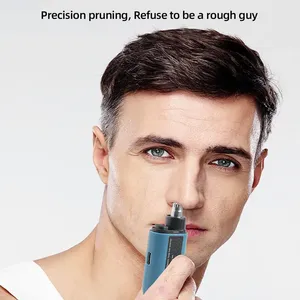 Tondeuse à poils de nez électrique rechargeable, tondeuse à poils de nez pour hommes, rasoir pour femmes, épilateur, coupe-poils, tondeuse à nez imperméable - Product Image 2