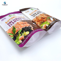 Sachet Doypack Personnalisé Imprimé Qualité Alimentaire avec Fermeture Zip Refermable en Mylar pour Snacks, Bonbons, Poudres et Compléments Alimentaires