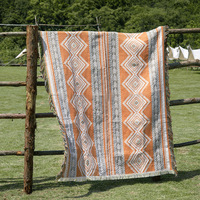 Tapis marocain persan de style ethnique rétro, épaissi, pour salon, chambre à coucher, couverture de lit, tapis turc