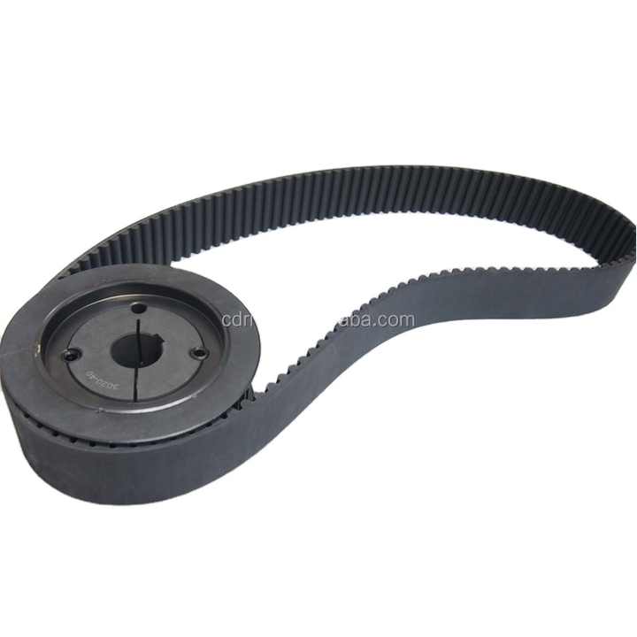 high performance timing belt with pulley gt2 gt3 gt5 htd 3m 5m 8m 14m