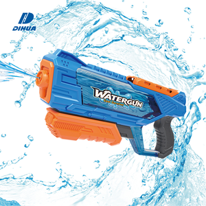 Pistolet à eau transparent de 900 ml à grande capacité pour des pulvérisations puissantes à longue portée, idéal pour les combats estivaux entre amis et en famille - Product Image 1