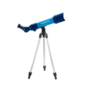 Bemay Toy 40X 60X 80X Jouet télescope astronomique avec objectif de 50mm Idéal pour l'expérience scientifique - Product Image 1
