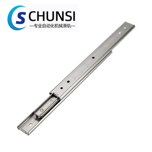 Chunsi Linear Guide Rail C-SRY27 27mm Steel <b>Light</b> Load Two Section <b>Pull</b> Out Type - Product Image 4