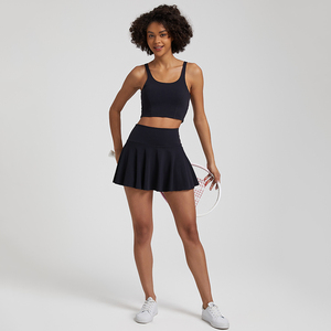 Outdoor Sportswear <strong>Women</strong> <strong>Golf</strong> Clothing Custom Logo Girls Tennis Wear Female Sexy Skirt Dress with <strong>Shorts</strong> Two Piece Set for <strong>Women</strong> - Product Image 4