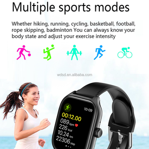 สมาร์ทวอทช์ 2.01 นิ้ว TFT 285x240 รองรับการโทรผ่านบลูทูธ GPS NFC วั<span class=keywords><strong>ด</strong></span>อัตราการเต้นของหัวใจ ตรวจจับการนอนหลับ กันน้ำ IP65 สายรัดข้อมือฟิตเนส SOS ชาร์จแม่เหล็ก - Product Image 6