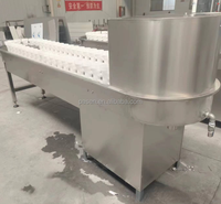 Machine de lavage de bouteilles de lait en verre, équipement de lavage de bouteilles en verre rotatif, lavage de bouteilles à jet