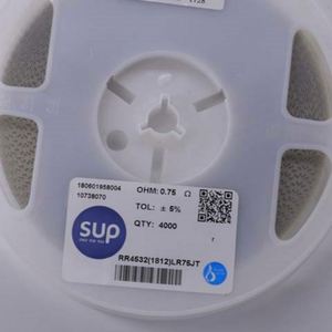 Bulk Discount RR4532 1812LR75JT 1812 4532 Resistors SMD Low Resistance Resistors 0.75ohm 5% 3/4W Thick Film Resistor - Product Image 1