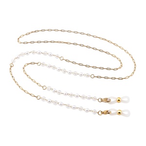 <span class=keywords><strong>Cadena</strong></span> de <span class=keywords><strong>gafas</strong></span> galvanizada al vacío de acero inoxidable transfronterizo, accesorios de joyería colgantes para el cuello antipérdida, componentes - Product Image 6