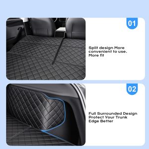 Cojín de <span class=keywords><strong>Coche</strong></span> <span class=keywords><strong>para</strong></span> Mascotas 3 en 1 Extraíble, Impermeable y Resistente a la Suciedad y a los Arañazos, Alfombrilla <span class=keywords><strong>para</strong></span> <span class=keywords><strong>Perros</strong></span> <span class=keywords><strong>para</strong></span> Asiento de Pasajeros, Maletero Trasero, Funda <span class=keywords><strong>para</strong></span> Asiento Trasero de <span class=keywords><strong>Perros</strong></span> - Product Image 6