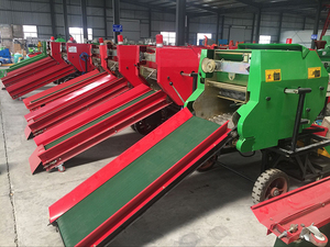 Presse à balles automatique pour ensilage de maïs, conception compacte, mini presse à balles pour ensilage de maïs, machine d'emballage - Product Image 2
