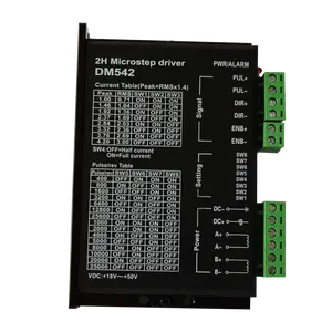 用于NEMA 23步进电机的SUMTOR 2相步进电机驱动器DM542