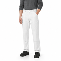 Pantalon de travail à jambe droite, multi-poches, antibactérien, en fibre de polyester, quatre couleurs unies neutres, pour le personnel d'usine et d'atelier