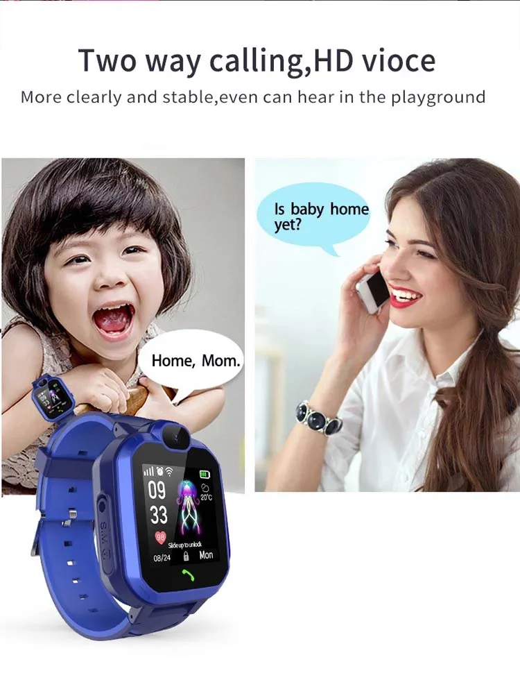Gps 4g Kid Cool Tracker Αθλητικά ρολόγια χειρός Παιδικά φθηνά αθλητικά αδιάβροχα Παιδικά τηλέφωνο Έξυπνο ρολόι παιδικό Q12 Q13 H1 R7