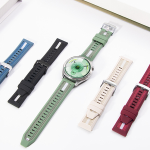 Correa de Reloj de Silicona Híbrida Trenzada de 22 mm para <span class=keywords><strong>Huawei</strong></span> <span class=keywords><strong>Watch</strong></span> <span class=keywords><strong>GT</strong></span> <span class=keywords><strong>Series</strong></span>, Tejido Reforzado, Resistente a la Abrasión y Duradera - Product Image 1