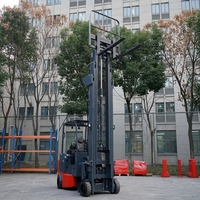 Chariot élévateur à fourche pour allées étroites SAFER VNA 2000kg 2500kg, hauteur de levage 12m, contrôleur ZAPI, mât à double vérin pour la logistique